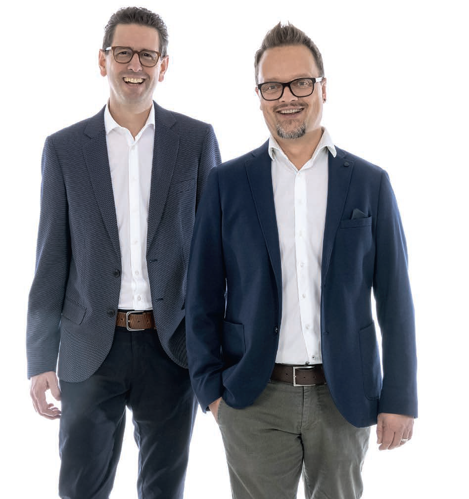 Geschäftsleitung ES Sicherheit AG - Sandro Kengelbacher und Michael Kälin